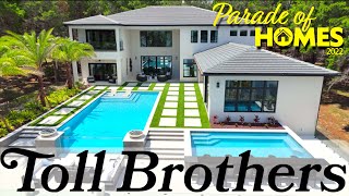 Toll Brothers Florida 8000 sq ft Luxury Home  Parade of Homes Orlando [upl. by Beeck]