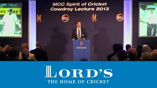 MCC Spirit of Cricket Cowdrey Lecture by Simon Taufel  Part 3  Spirit of Cricket [upl. by Dafna907]