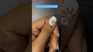 Diwali special nail arts  nailarts diwali special ytshorts shorts subscribe [upl. by Kier]