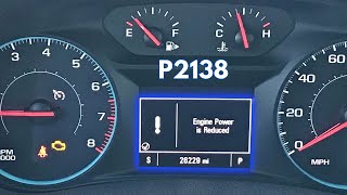 P2138 2018 Chevy Malibu APP sensor replacement [upl. by Radburn]