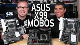 New ASUS X99 Motherboards [upl. by Lotz]