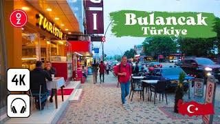 Bulancak  Giresun Walking Tour  Türkiye 🇹🇷 4k 60fps Small City at the Black Sea Coast [upl. by Ossy]