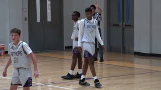 Hueytown Panthers Middle School basketball highlights [upl. by Linette]