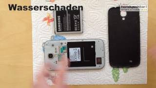 Handysektor How to  Erste Hilfe bei Wasserschaden am Smartphone [upl. by Aglo843]