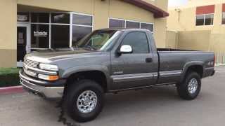 FOR SALE 2000 Chevy 2500 4x4 Single Cab Pro Comp Lift Livermore truck [upl. by Assirolc]