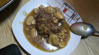 Govedji steksalisbury steak na domacinski nacin sa receptom dole u opisu [upl. by Jolanta104]