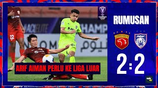 ARIF AIMAN PERLU KE LUAR NEGARA  SHANGHAI PORT 22 JOHOR DARUL TA’ZIM 2024 [upl. by Yanaj]