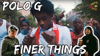 POLO G THINKING ELEVATION Polo G Finer Things Reaction [upl. by Adias]