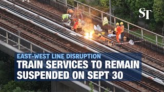 EWL services slated to resume on Oct 1 [upl. by Terrej469]