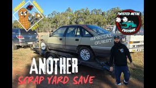 ANOTHER SCRAP YARD SAVE WITH SPECIAL GUEST TWISTED METAL CUSTOM  SHED TOUR [upl. by Mailli]