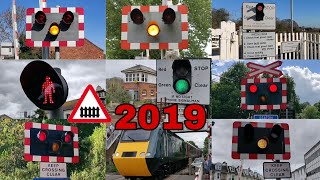 UK Level Crossings 2019 [upl. by Ardnazil790]