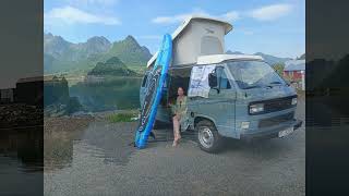 Vanlife Lofoten Norway [upl. by Vitalis530]