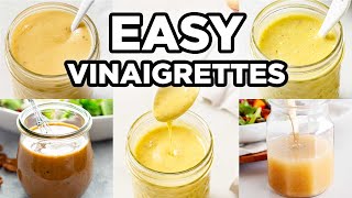 5 Easy Vinaigrette Recipes  Salad Dressing Recipes by MOMables [upl. by Mun691]