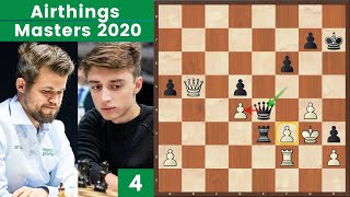 Il Nuovo Classico Degli Scacchi  Carlsen vs Dubov  Airthings Masters 2020 [upl. by Rodl]