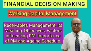 Financial Decision Making I Receivables Management I Theory Explained I Hasham Ali Khan [upl. by Yrebmik]