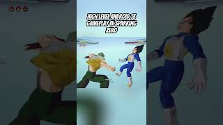 Android 13 Is Insane shorts gaming dragonballsparkingzero bandai [upl. by Nysa320]