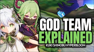 why Kuki Shinobu hyperbloom teams are AMAZING  Genshin Impact 51 [upl. by Urina671]