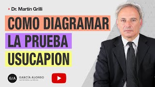 JUICIO DE USUCAPIÓN ¿CÓMO DIAGRAMAR LA PRUEBA CONSEJOS PRÁCTICOS  TIPS [upl. by Sansbury]