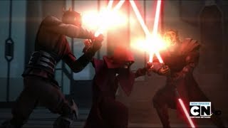 Star Wars The Clone Wars Anakin Skywalker VS Barriss Offee [upl. by Ennairoc152]