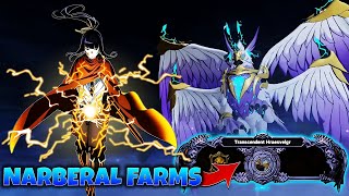 Using Narberal Gamma To Farm Transcendent Bird Stage  Maid vs Floor 4 Hraevelgr  7DS GrandCross [upl. by Akimert762]