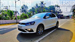 Volkswagen Polo 1L TSI with manual transmission Volkswagen Polo 10 TSI Malayalam Review  New Polo [upl. by Ardnohsed247]