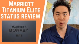 Marriott Titanium Elite Status Review [upl. by Crosse837]