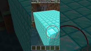 Minecraft in world biggest block 😱😱😱 minecraft ayush funny brush technorati universe [upl. by Ientirb]