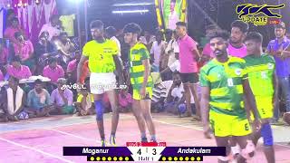 Round 3  Andakulam vs Moganur pagattuvanpatti Mens Kabaddi 2024 [upl. by Myriam]