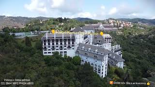 veja Hotel Mont Blanck  Abandonado em Campos do Jordão imagens drone [upl. by Dadinirt]