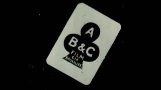 ABampC Film Cie logo 1920s [upl. by Imij901]