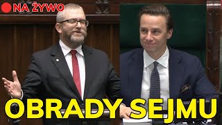 🔴 Sejm NA ŻYWO  10042024 [upl. by Rigby]