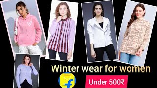 best hoodies for women Flipkart under 500₹ sweater jacket hoodies sweatshirt winterwear forwomen fli [upl. by Drescher]