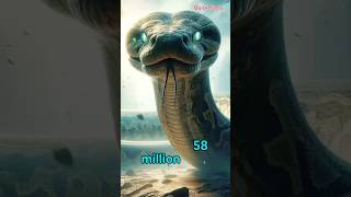 World biggest Snake youtubeshorts viralshorts facts world shortvideos [upl. by Kurth916]