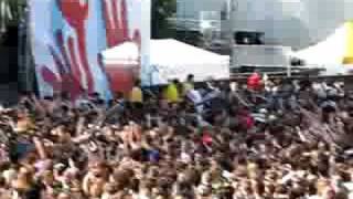 The Offspring  craziest CROWD SURFING mosh EVER [upl. by Horter]