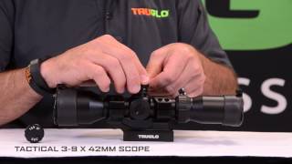 TRUGLO Tactical 39x42mm Scope  Turret Replacement [upl. by Folberth]