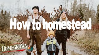 How to Homestead  Homesteading in Canada  Homegrown Year in Review Part2 [upl. by Veator]