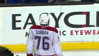 PK Subban game tying goal Game 7 vs Boston 2011427 [upl. by Goltz]