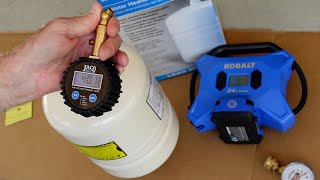 DIY Matching Water Heater Expansion Tank PSI to your House Water Pressure [upl. by Nivel500]