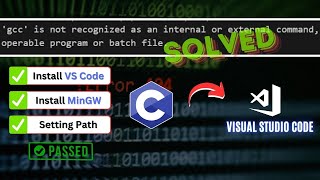 gcc is not recognized as an internal or external command visual studio code  how to install mingw [upl. by Yortal]