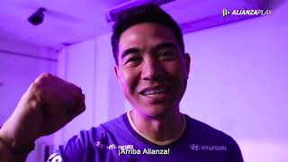 Presentación camiseta morada 2024 con leyendas e influencers 💜💙 [upl. by Vito]