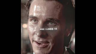 Im Patrick Bateman  Patrick Bateman Edit  Miguel Angeles  Protection Charm Slowed [upl. by Yentyrb]