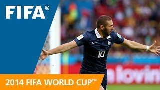 Benzema v Honduras  GoalLine Technology EXCLUSIVE [upl. by Roper]