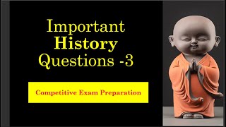 important history mcq for competitive exams  india history most important questions  History GK 3 [upl. by Allebasi]