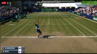 Stakhovsky vs Otte FINALE ILKLEY HIGHLIGHTS [upl. by Ula]