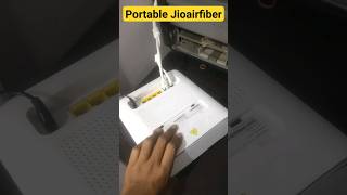 How to make jio air fiber portable  The technologist jioairfiber [upl. by Hirasuna]