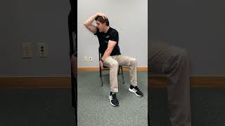 Back Pain Relief Exercise You Can Do ANYWHERE [upl. by Kirtap]