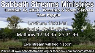 October 12 2024 Worship amp Word [upl. by Adin]