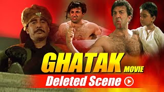 GHATAK Movie Deleted Scene  मर्द बनने का इतना शौक है तो कुत्तोंका सहारा लेना छोड़ दे कातिया [upl. by Monney]