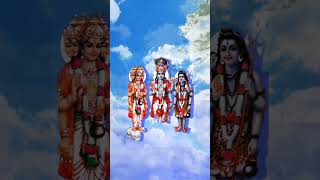 Bramha Vishnu MaheshShortvideo bhaktisong aarti KD Raj [upl. by Nwahsem]