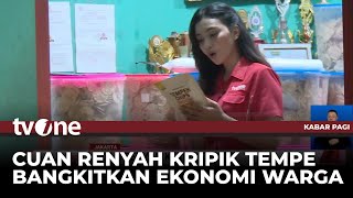 Intip Kampung Tempe Tempat Produksi Keripik dengan Bahan Baku Tempe  Kabar Pagi tvOne [upl. by Anibas]